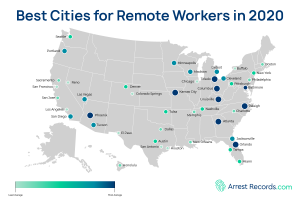 Best U.S. Cities for Remote Workers - 2022 - High Speed Internet