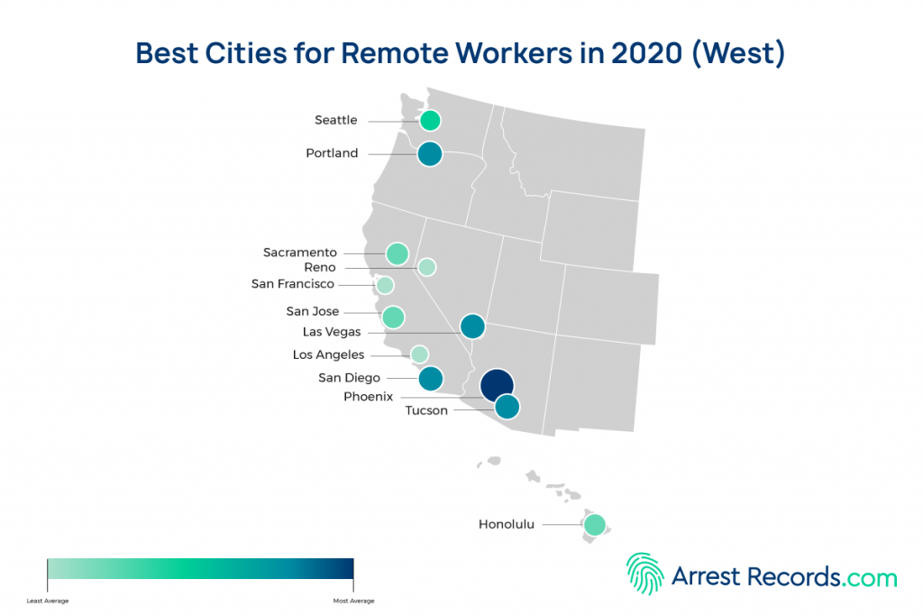 Best U.S. Cities for Remote Workers - 2022 - High Speed Internet